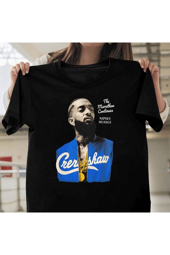 Nipsey Hussle Rap Hip Hop Music Artist Legend Tribute Graphic Fan Art T1130327 Unisex Casual T-Shirt S-5XL