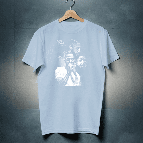 Nipsey Hussle Shirt Live Gift For Fans Black All Size T-Shirt 4H1434