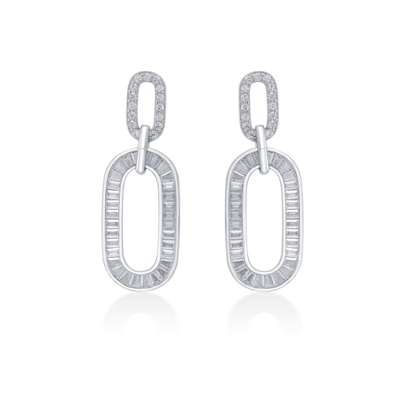 Nipura Sterling Silver High Roller Danglers