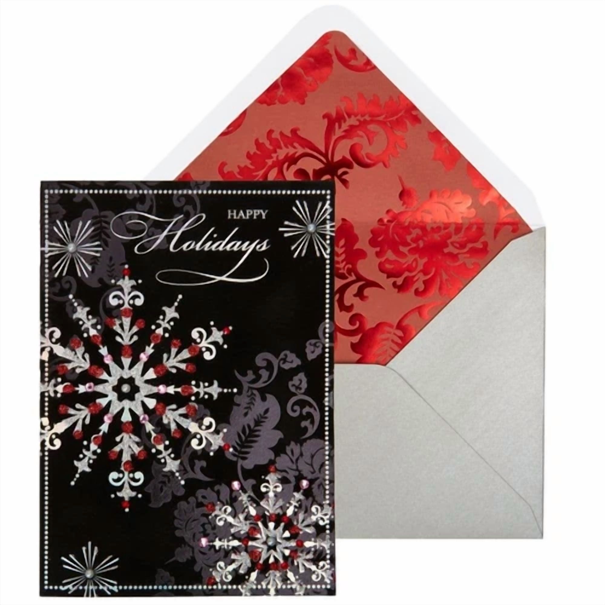 Niquea.D, Ornate Snowflakes Christmas Card