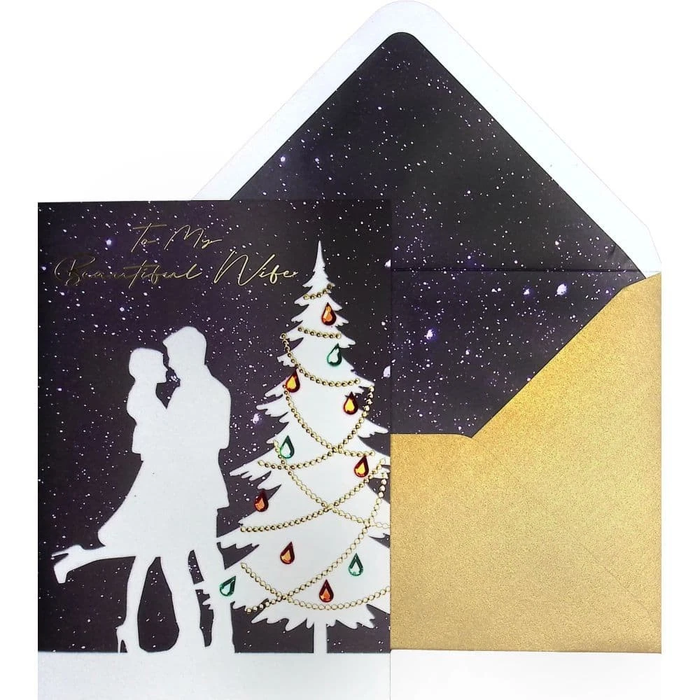 Niquea.D, Romantic Couple Christmas Card