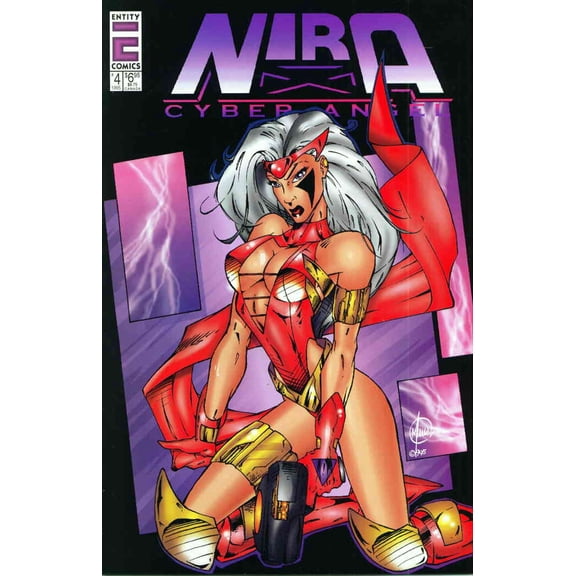 Nira X: Cyberangel (Mini-Series) #4A VF ; Entity Comic Book