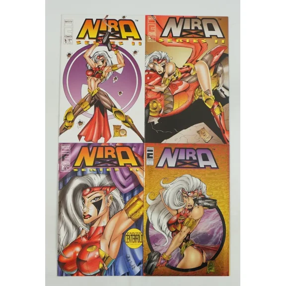 Nira X: Series II #1-4 VF/NM complete series Heatwave ; Entity
