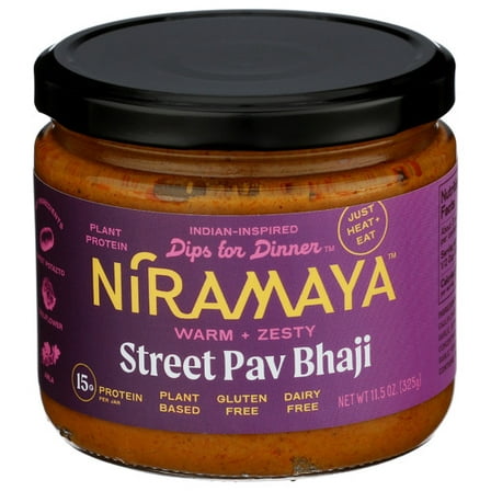Niramaya Sauce Street Pav Bhaji 10.5 oz (Pack of 6)