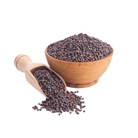 Nirav Mustard Seeds (Small) Andhra Mustard - 7 oz Pack of 2