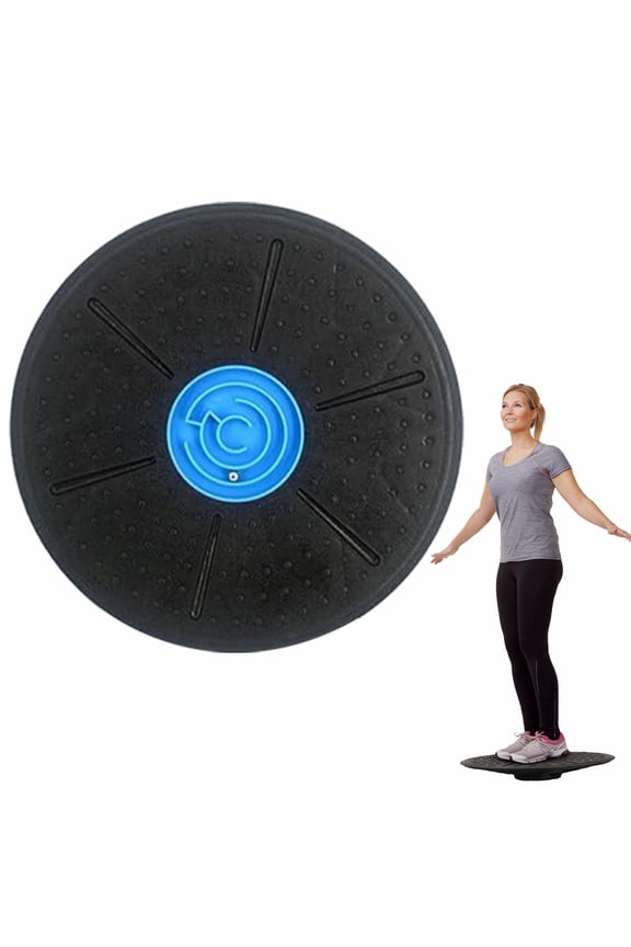 Balance Board, Professional Wobble Board with 10-30 Degree Adjustable Tilt, 360 Rotation, Non-Slip Textured, 330LB Capacity, Maze Game, 1PC