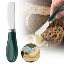 Niriyo Elegant Spreader Utensil - Stainless Jam Cheese Applicator with Ceramic Handle, Bread Topping Tool for Daily Cooking
