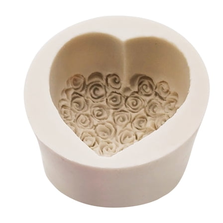 Niriyo Heart-Shape Silicone Cake Mold – Non-Stick Pan for Homemade Brownies, Mousse & Gelatin, Flexible Bakeware Pops out Sweet Treats for Anniversaries & Date-Night Desserts