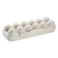thumbnail image 1 of Niriyo Stackable Egg Container Refrigerator Storage Holder with Lid, Plastic Crisper Organizer Box, 1 of 2