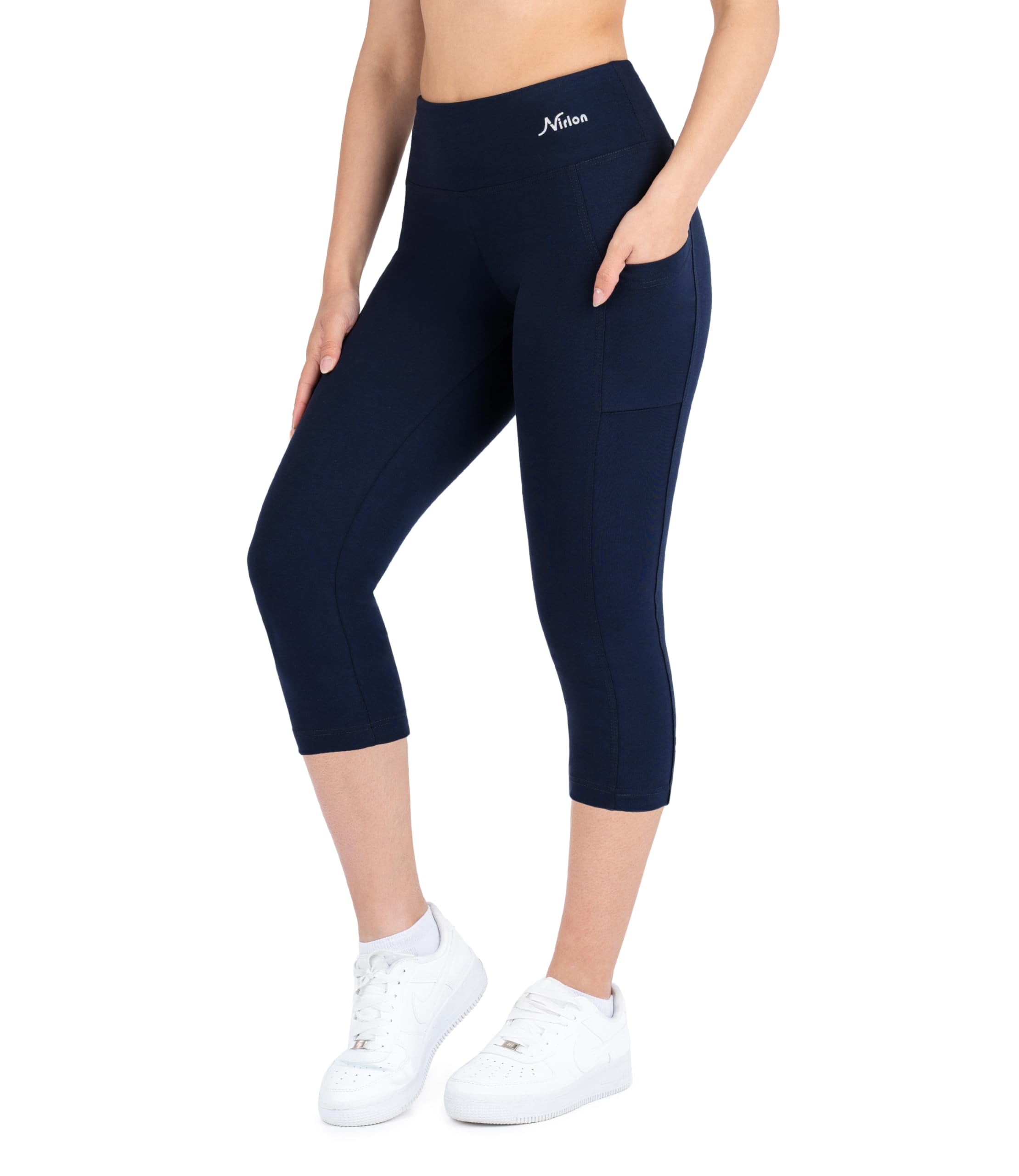 nirlon-high-waisted-capri-leggings-for-women-flexifit-workout-pants