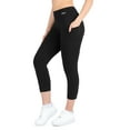 thumbnail image 1 of Nirlon 7/8 Capri Leggings For Women - High Waisted Leggings With Pockets, 1 of 7
