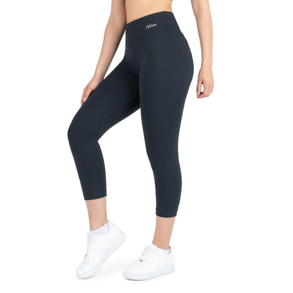 Nirlon 7/8 Capri Leggings For Women - High Waisted Women's Leggings Activewear