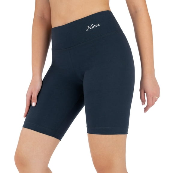 Nirlon Biker Shorts For Women - High Waisted Womens Workout Shorts Leggings