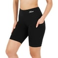 thumbnail image 1 of Nirlon Biker Shorts For Women - High Waisted Womens Workout Shorts With Pockets, 1 of 6