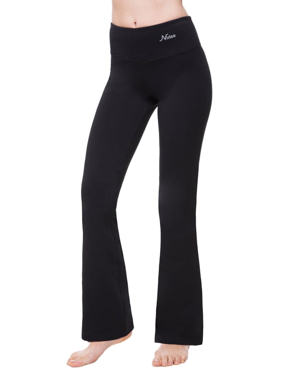 Bootcut Yoga Pants - Wide Leg Pants, Dressy Flare Leggings For Women