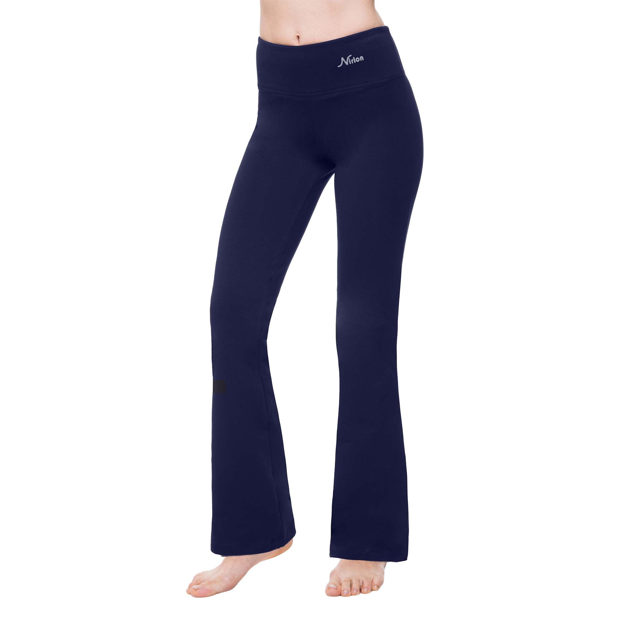 Nirlon Bootcut Yoga Pants - Wide Leg Pants, Dressy Flare Leggings For Women