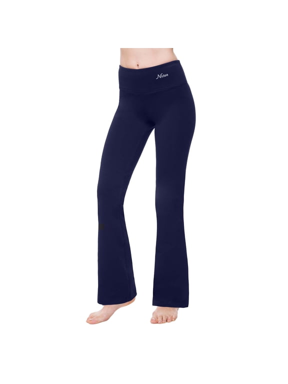 Bootcut Yoga Pants - Wide Leg Pants, Dressy Flare Leggings For Women