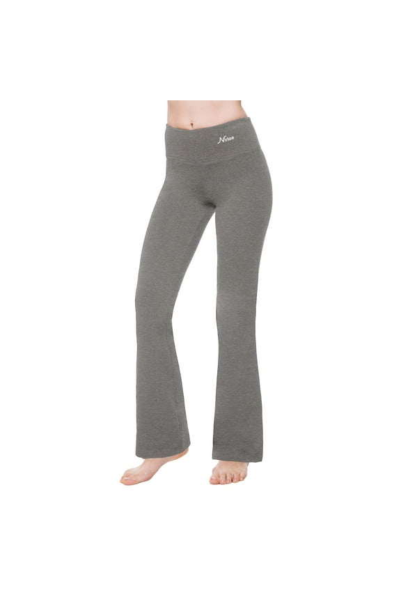 Bootcut Yoga Pants - Wide Leg Pants, Dressy Flare Leggings For Women