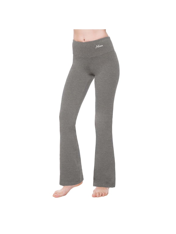 Bootcut Yoga Pants - Wide Leg Pants, Dressy Flare Leggings For Women