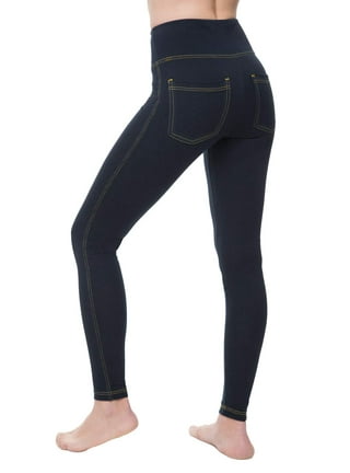 Plus size shops denim leggings walmart