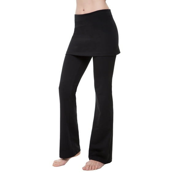 Nirlon Skirted Leggings For Women - Athletic Skirt With Leggings