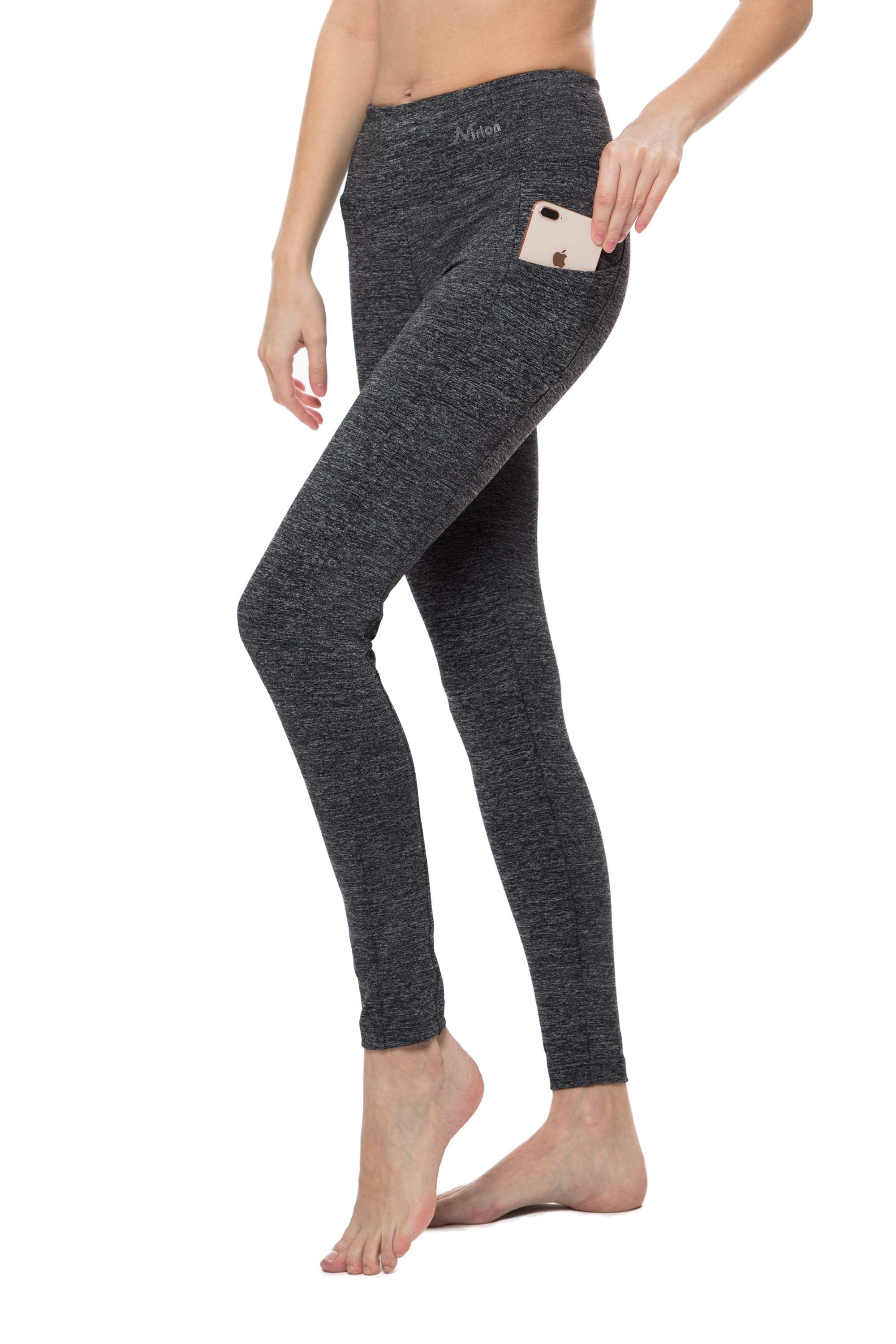 High Rise Legging In Ribbed Melt - True Navy - Size L