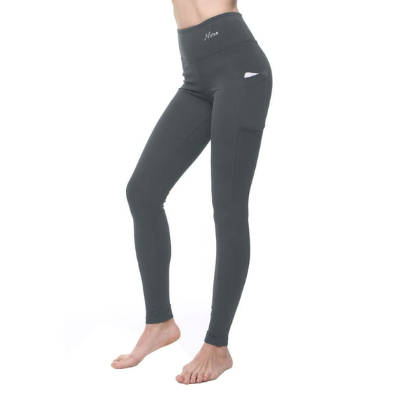 Nirlon Yoga Leggings For Women - High Waisted Womens Leggings With Pockets