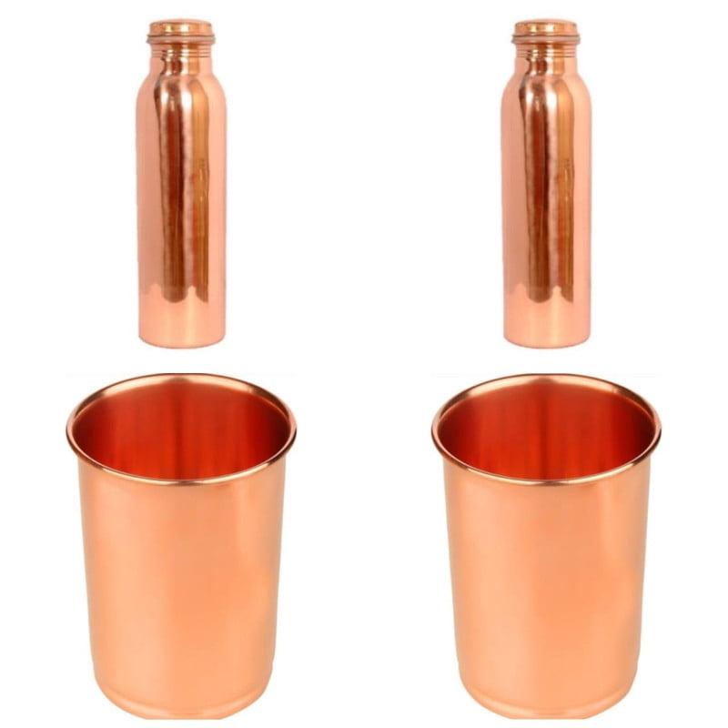 ネルデザインワークス　Copper Fuel Bottle 500mL New 40 cu ft Steel Nitrogen Cylinder With CGA580 Valve