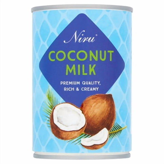 Niru Coconut Milk 400ml, British Import (Pack of 3)