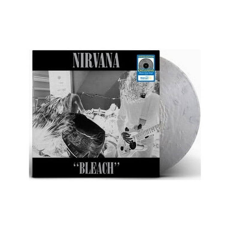 NIRVANA BLEACH カラーレコード COLOR VINYL レア NIRVANA - BLEACH 1992 GREEN MARBLED SPLATTER COLORED VINYL