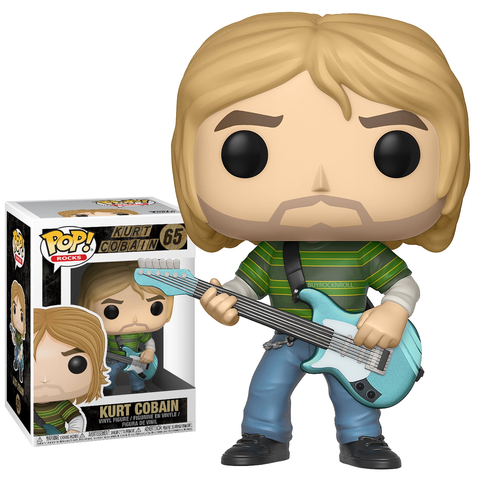 Nirvana Collectible 2017 Funko Pop Rocks Kurt Cobain Teen Spirit