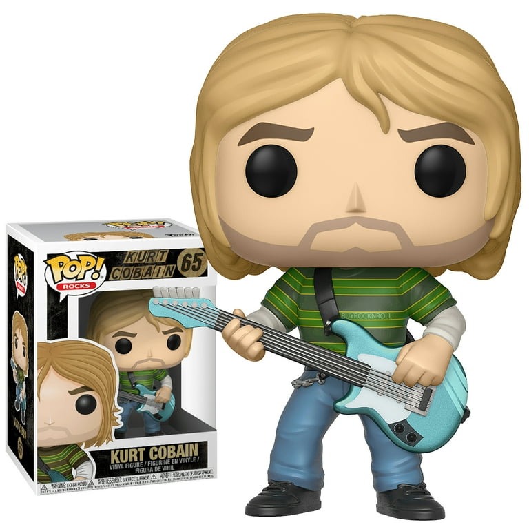 その他 Funko POP! Rocks  Cobain 65 Funko Pop! Rocks Kurt Cobain #65 w/ Protector NIrvana Nevermind In