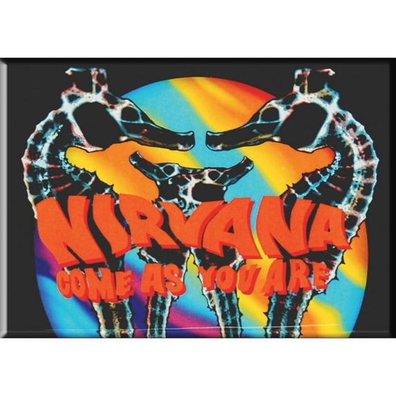 Nirvana Come as You Are, Sea Horse - Decorative, Refrigerator Magnet