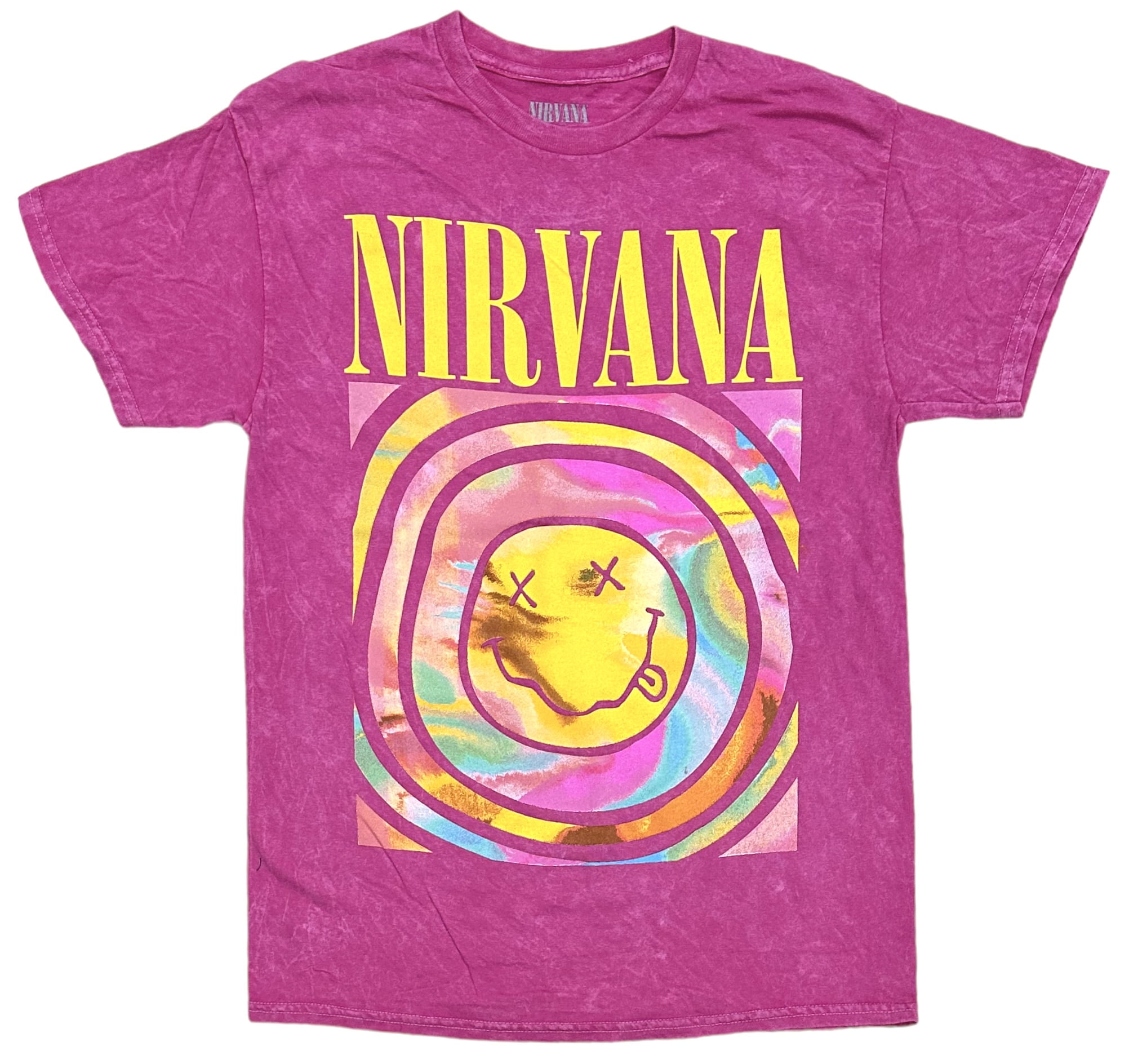 nirvana shirt tie dye