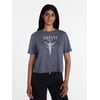 Nirvana Women's In Utero Graphic Tee with Short Sl