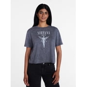 Nirvana Women's In Utero Graphic Tee with Short Sleeves, Sizes XXS-XXL