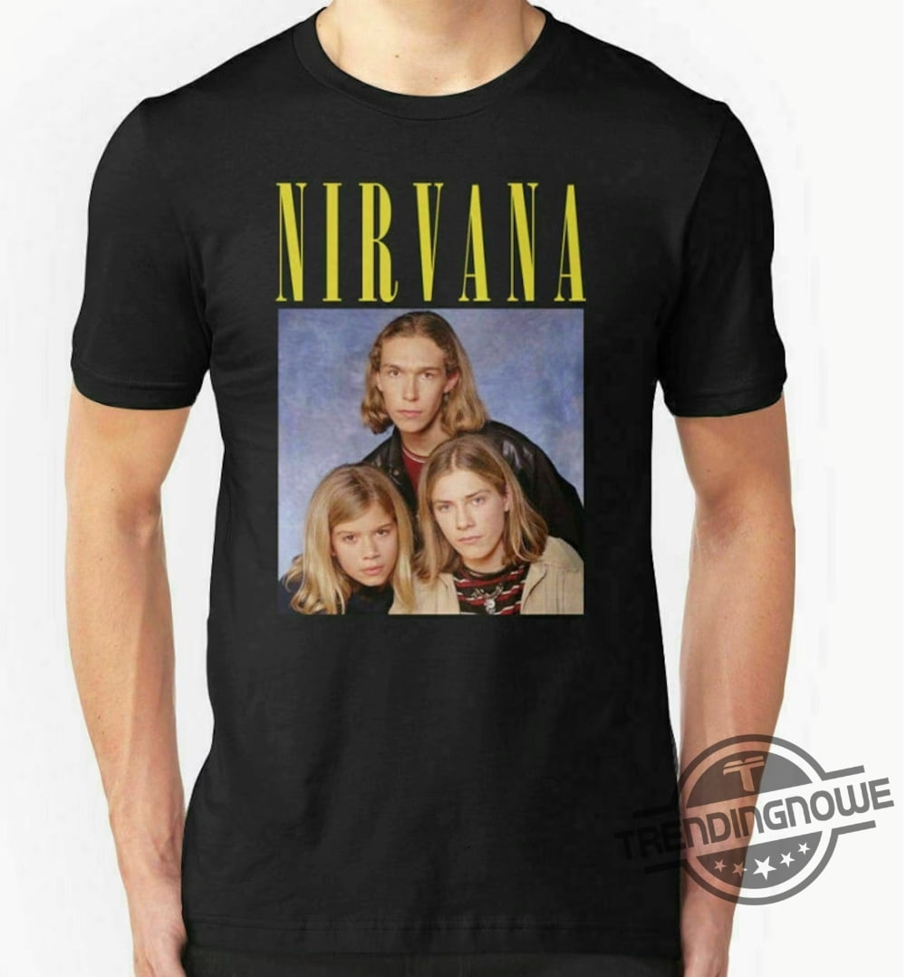 Nirvana Hanson Shirt Nirvana Hanson Logo Shirt Nirvana Vintage Shirt Nirvana Shirt With Hanson Nirvana Tour Shirt Walmart