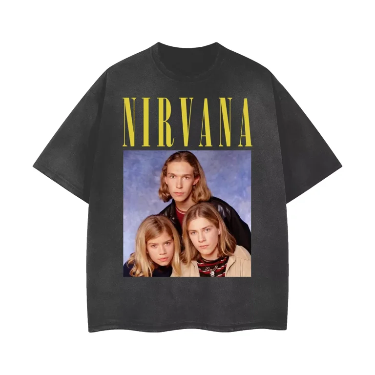 Nirvana t shirt hanson clearance