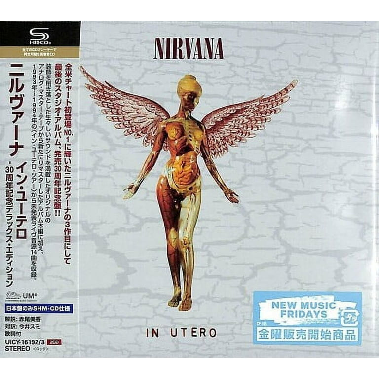 Nirvana - In Utero - 30th Anniversary Deluxe Japanese Edition - SHM-CD w/ Booklet - Music & Performance - CD Nirvana - In Utero - 30th Anniversary Deluxe Japanese Edition - SHM-CD w/ Booklet - Music & Performance - CD