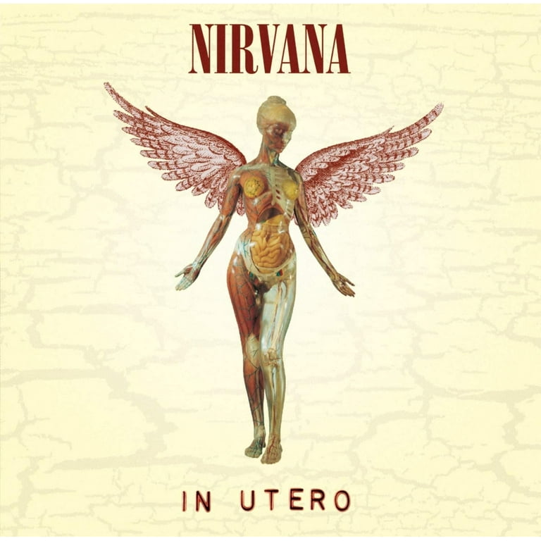 Nirvana - In Utero Album - Rock Vinyl - Geffen Records - Walmart.com
