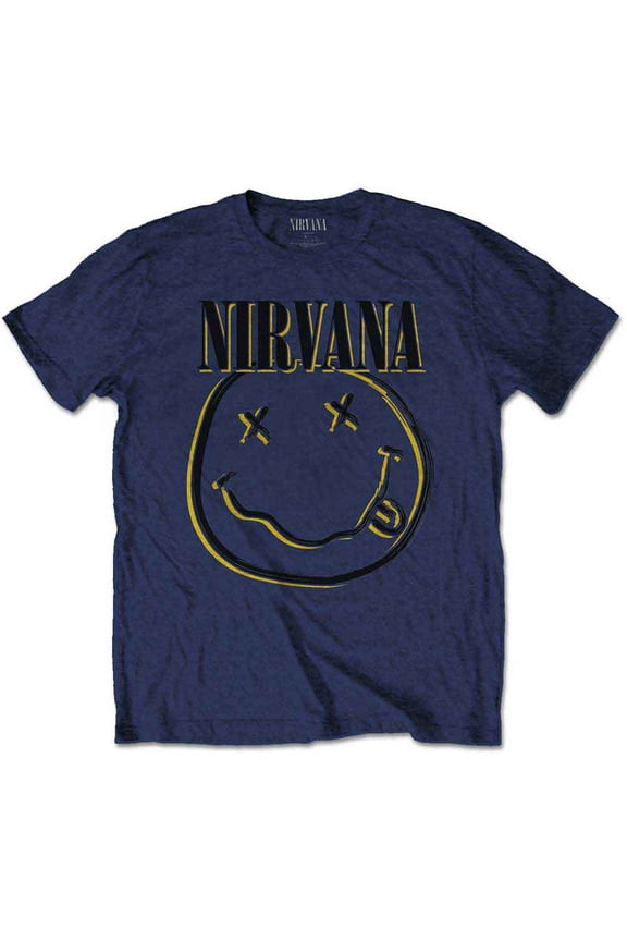 Nirvana Kids T-Shirt: Inverse Smiley (13-14 Years)