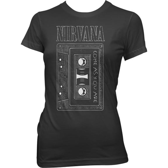 Nirvana Ladies T-Shirt: As You Are Tape (X-Large)