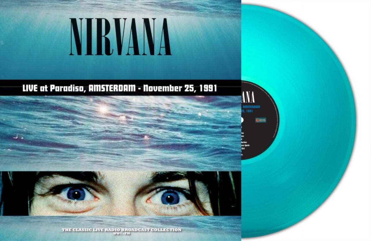 Nirvana - Live At Paradisio, Amsterdam, November 25, 1991 (180g) (Colored vinyl (turquoise)) - Vinyl LP