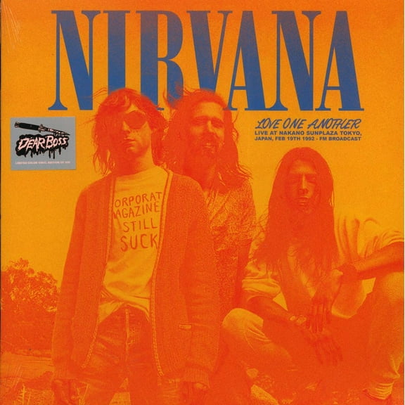 Nirvana - Love One Another: Live At Nakang Sunplaza Tokyo, Japan, Feb 19th 1992 - LP