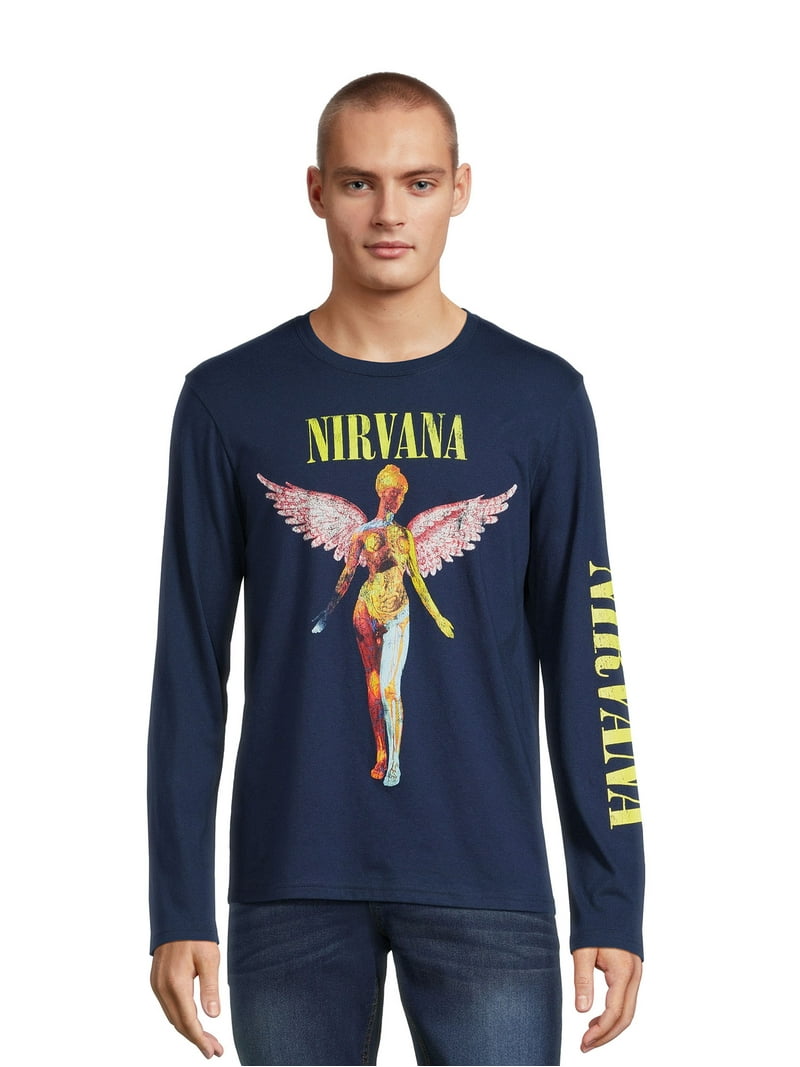 トップス NIRVANA LONG SLEEVE T-SHIRT FRYING EYE NIRVANA LONG