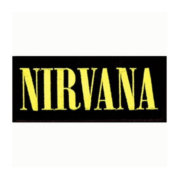 Nirvana Men's Embroidered Patch Black