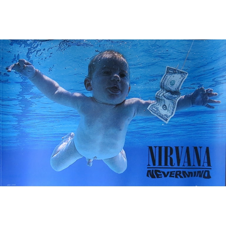 NIRVANA NEVERMIND ポスター(85×65) Nirvana Nevermind Poster - Walmart.com