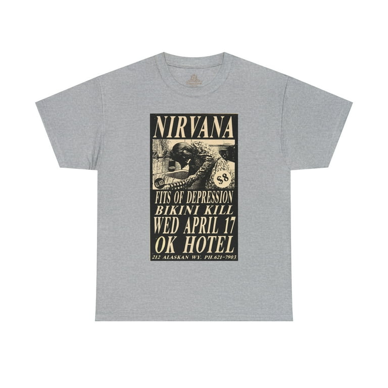 nirvana shirt walmart