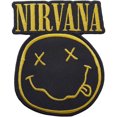 thumbnail image 1 of Men's Nirvana Logo & Smiley Woven Patch, 1 of 1