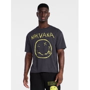 Men's and Big Men's Smiley Tour Graphic Tee with Short Sleeves, Sizes XS-3XL deal from Walmart